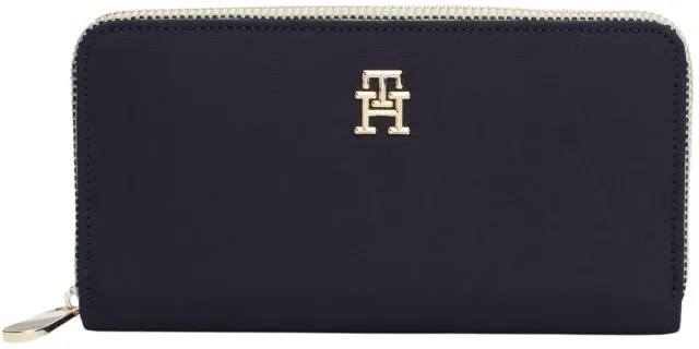 Tommy Hilfiger Poppy portafoglio donna blu con zip