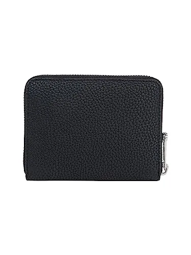 Tommy Hilfiger Emblem Portafoglio Donna Nero con Zip
