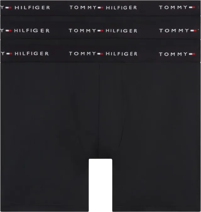 Tommy Hilfiger UM0UM03763 boxer uomo M nero 3 pezzi