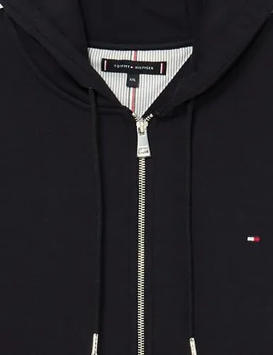 Tommy Hilfiger cardigan uomo zip desert sky XS maglia cotone