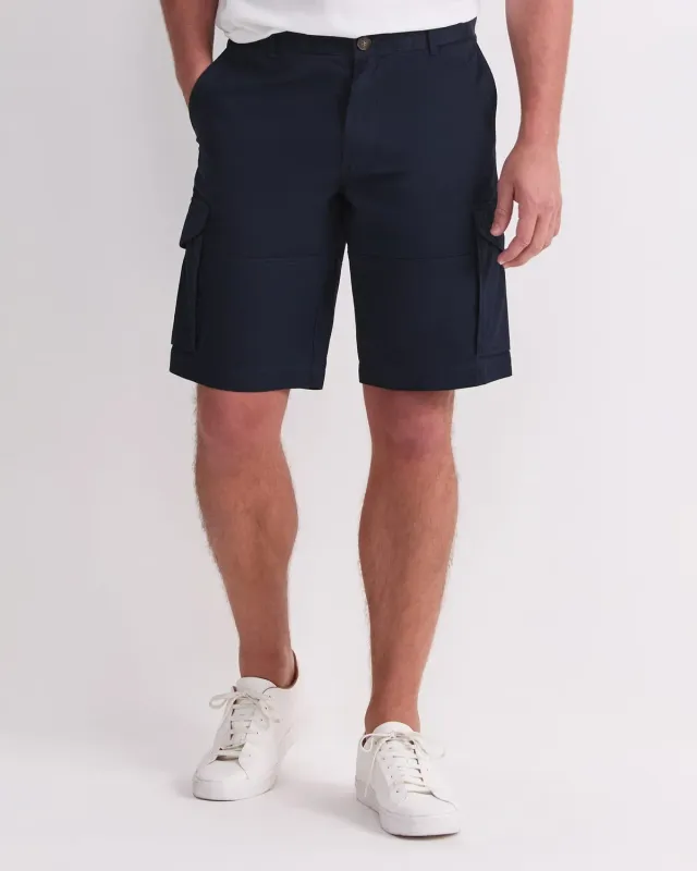 Sportscraft Cargo pantaloncini uomo cotone al ginocchio