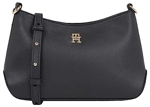 Tommy Hilfiger Staple Crossover Media borsa tracolla donna nera