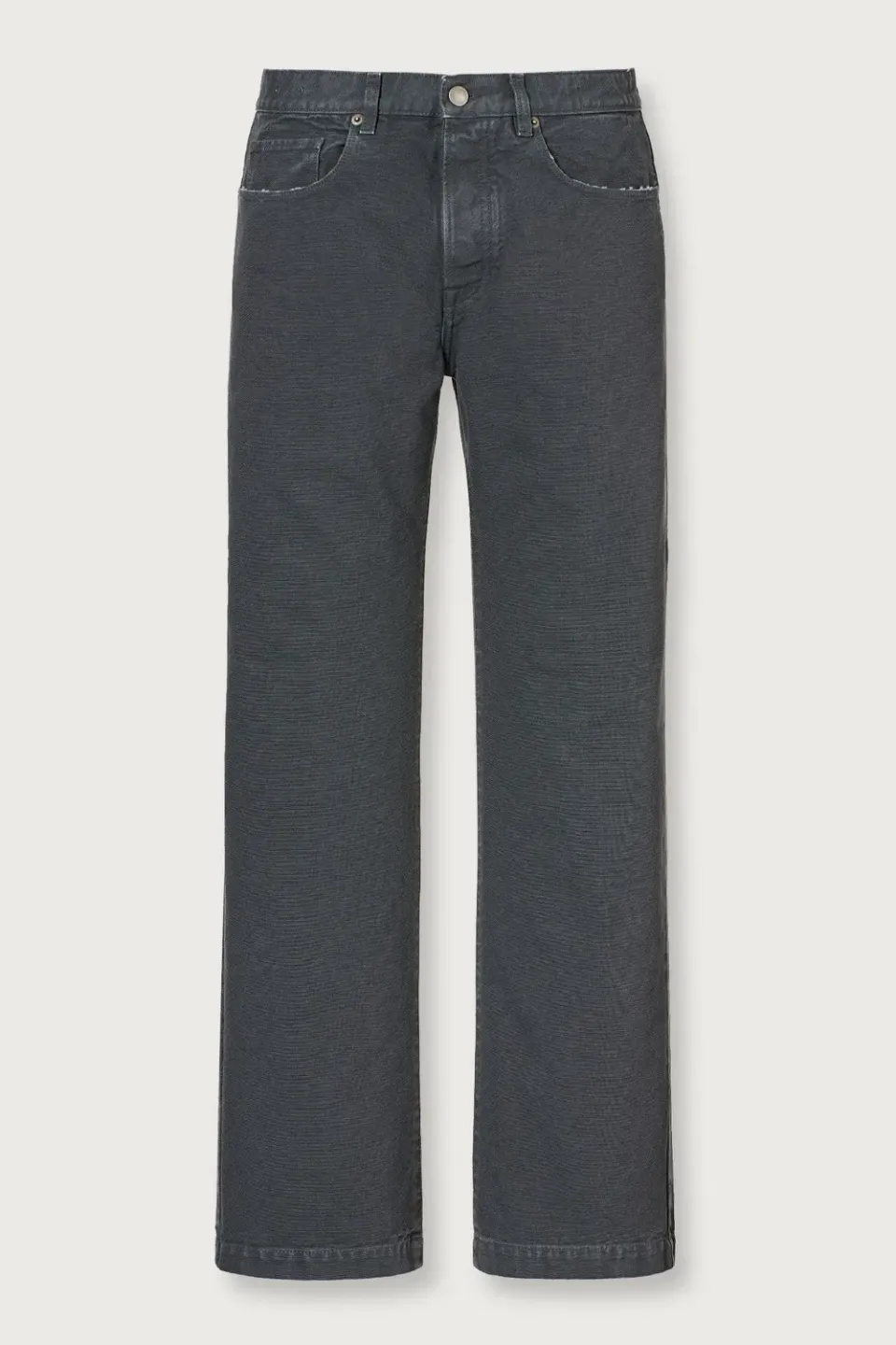Massimo Alba Oceano pantaloni uomo smoky grey canvas