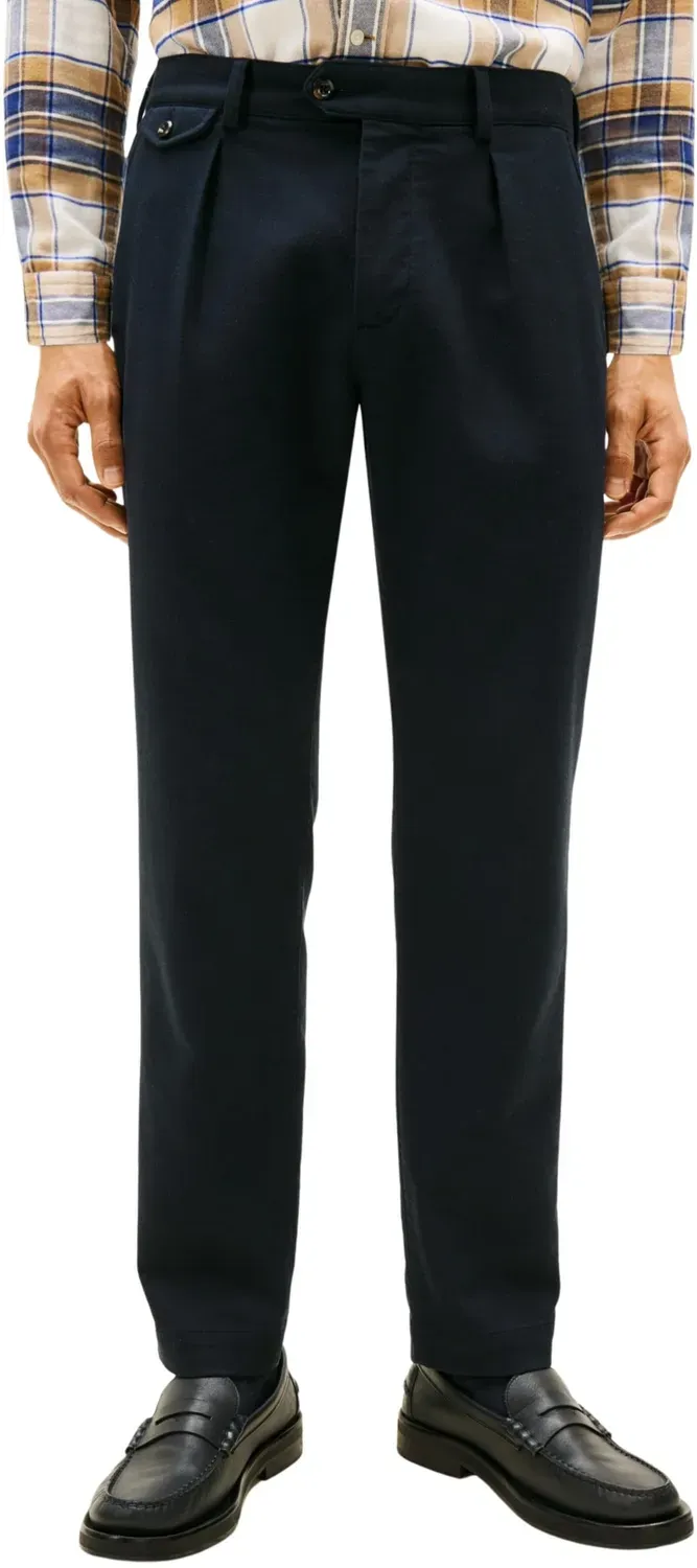 Tommy Hilfiger Harlem MW0MW40340 pantaloni casual twill neri