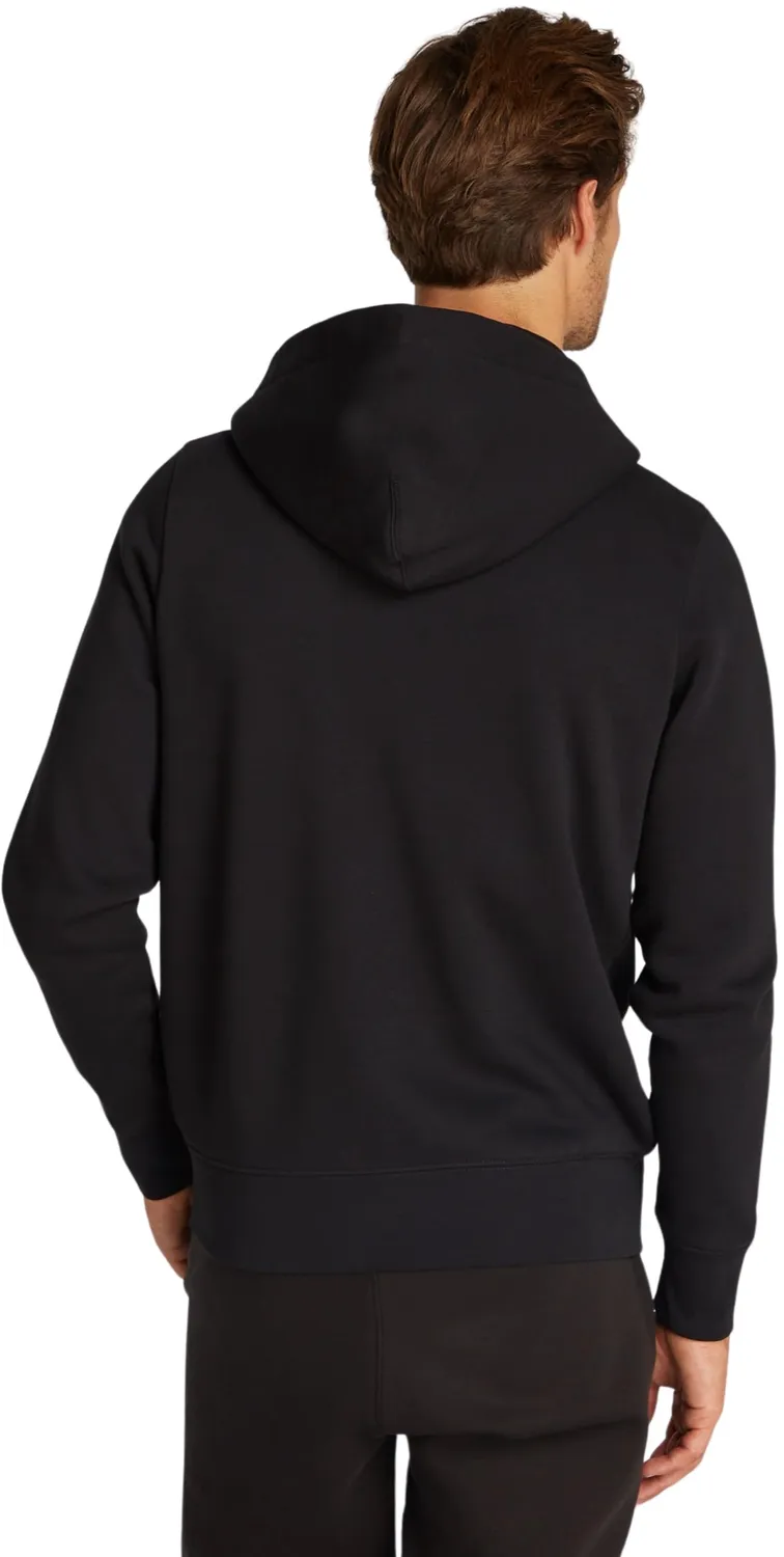 Tommy Hilfiger felpa zip uomo con cappuccio cotone 63%