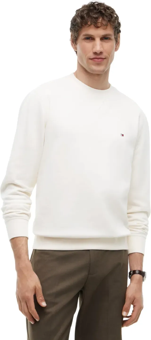 Tommy Hilfiger Ess Seasonal MW0MW40000 felpa girocollo uomo in fleece