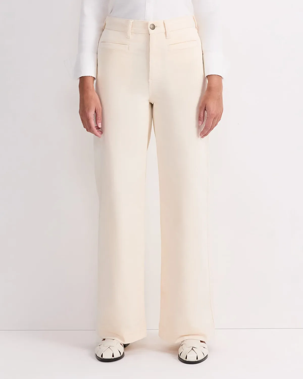Sportscraft Cleo Cord Wide Leg 119728 jeans donna stretch