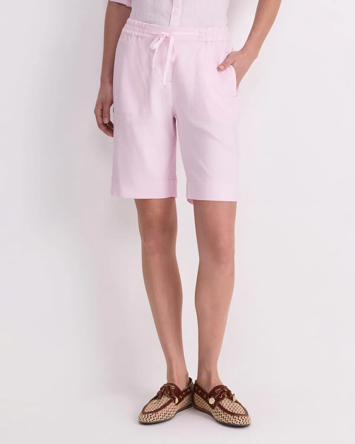 Sportscraft Rosa Linen Short shorts lino donna
