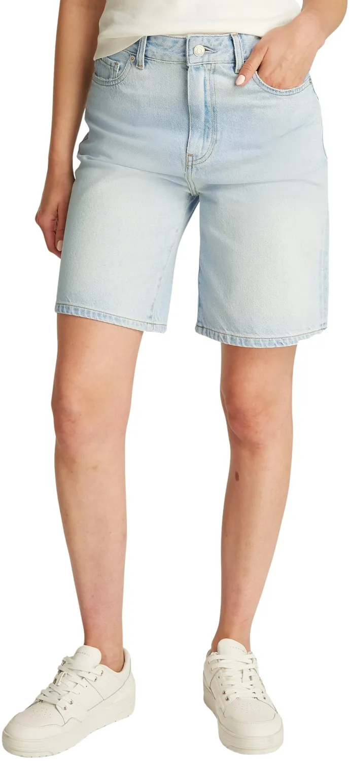 Tommy Hilfiger Bermuda jeans donna vita alta taglia 29W
