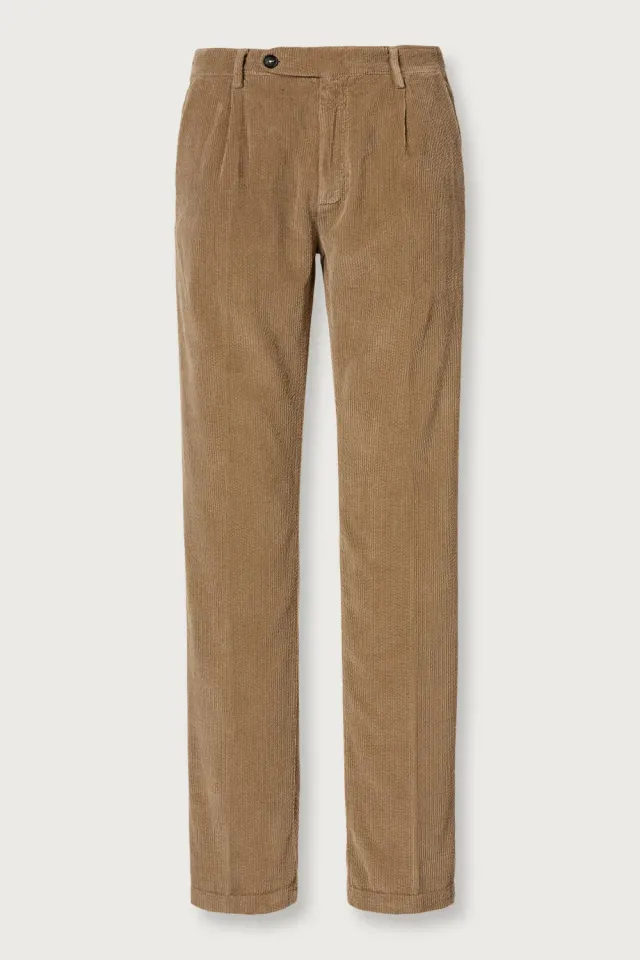 Massimo Alba Ionio2 pantaloni velluto cotone rusk