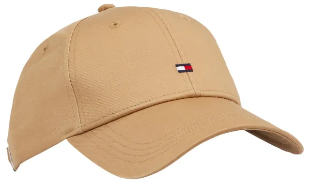 Tommy Hilfiger Essential Flag Cappello Donna Kaki