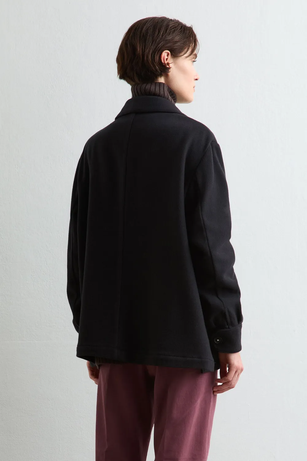 Massimo Alba Milly caban cashmere blu taglie XXS-XXL