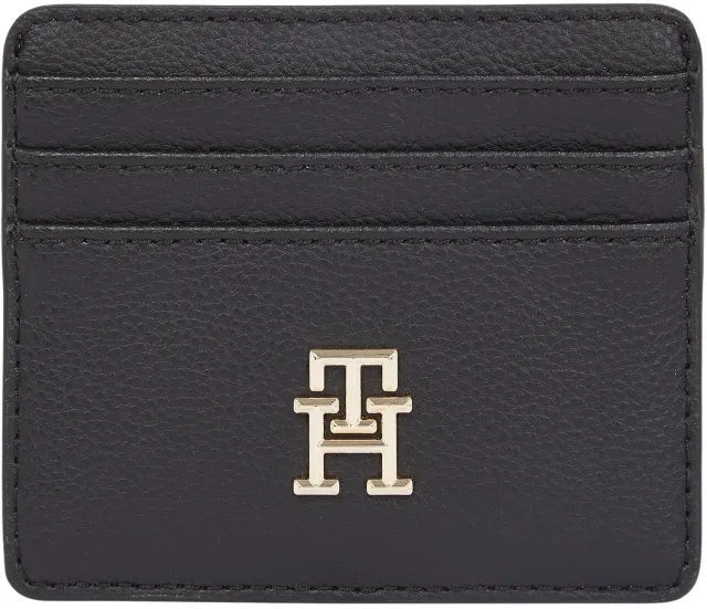 Tommy Hilfiger Soft Logotape Piccolo portacarte nero unico
