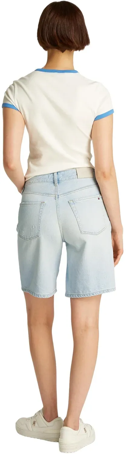 Tommy Hilfiger Bermuda jeans donna vita alta taglia 29W