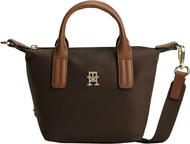 Tommy Hilfiger Popette Micro Tote AW0AW18368 marrone donna
