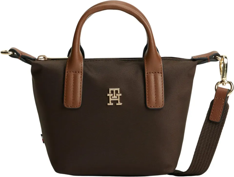 Tommy Hilfiger Popette Micro Tote AW0AW18368 marrone donna