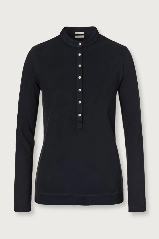 Massimo Alba Java2 maglia donna dark blue cotone