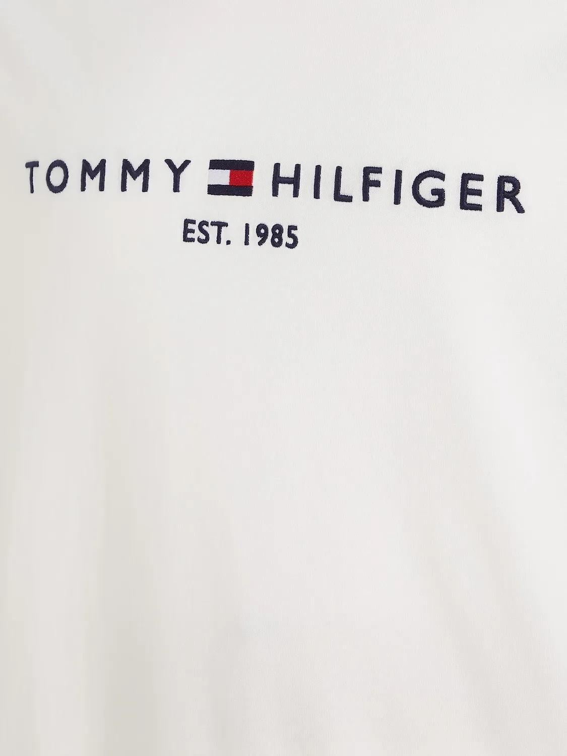 Tommy Hilfiger Core Logo t-shirt uomo nera cotone