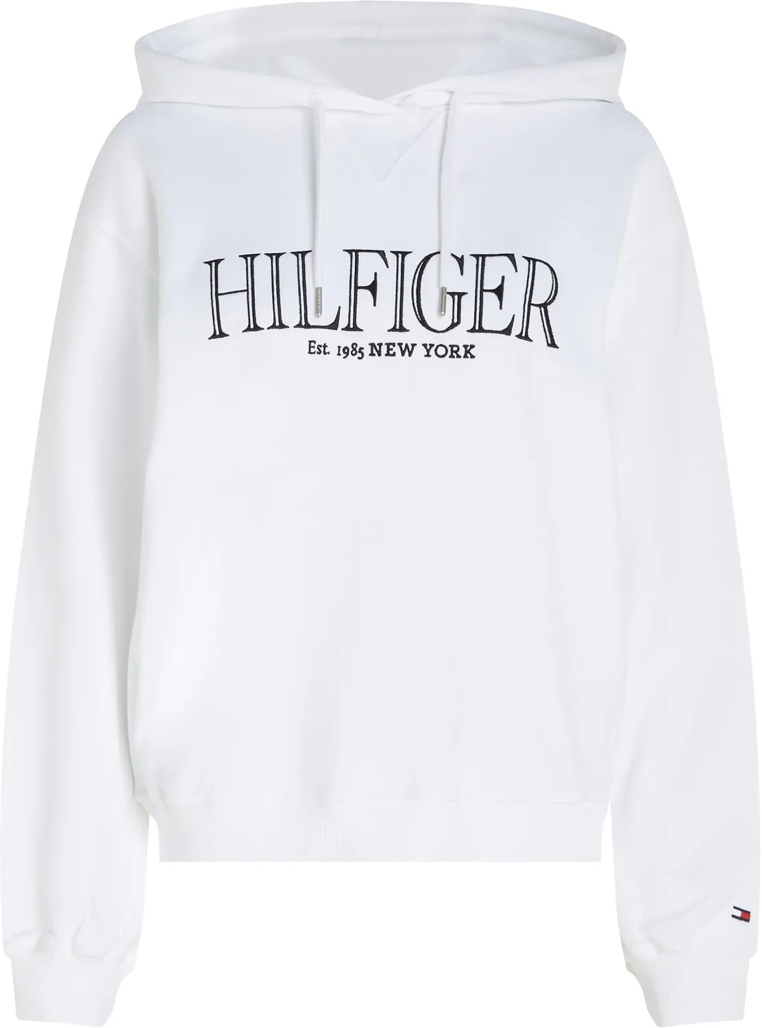 Tommy Hilfiger felpa donna taglia L tinta unita