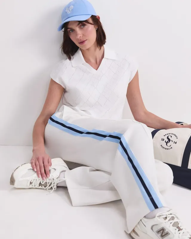 Sportscraft Maxine Milano maglione rombi scollo V