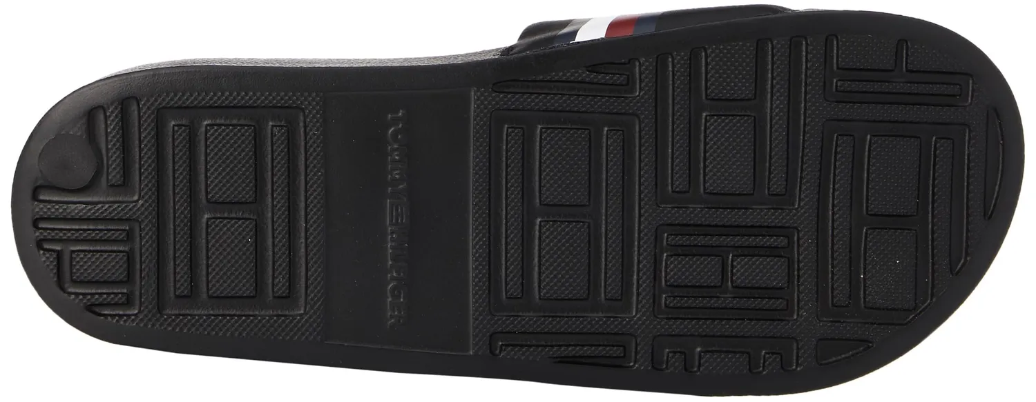Tommy Hilfiger Corporate Pool Slide FM0FM04911 Ciabatta Uomo Nero