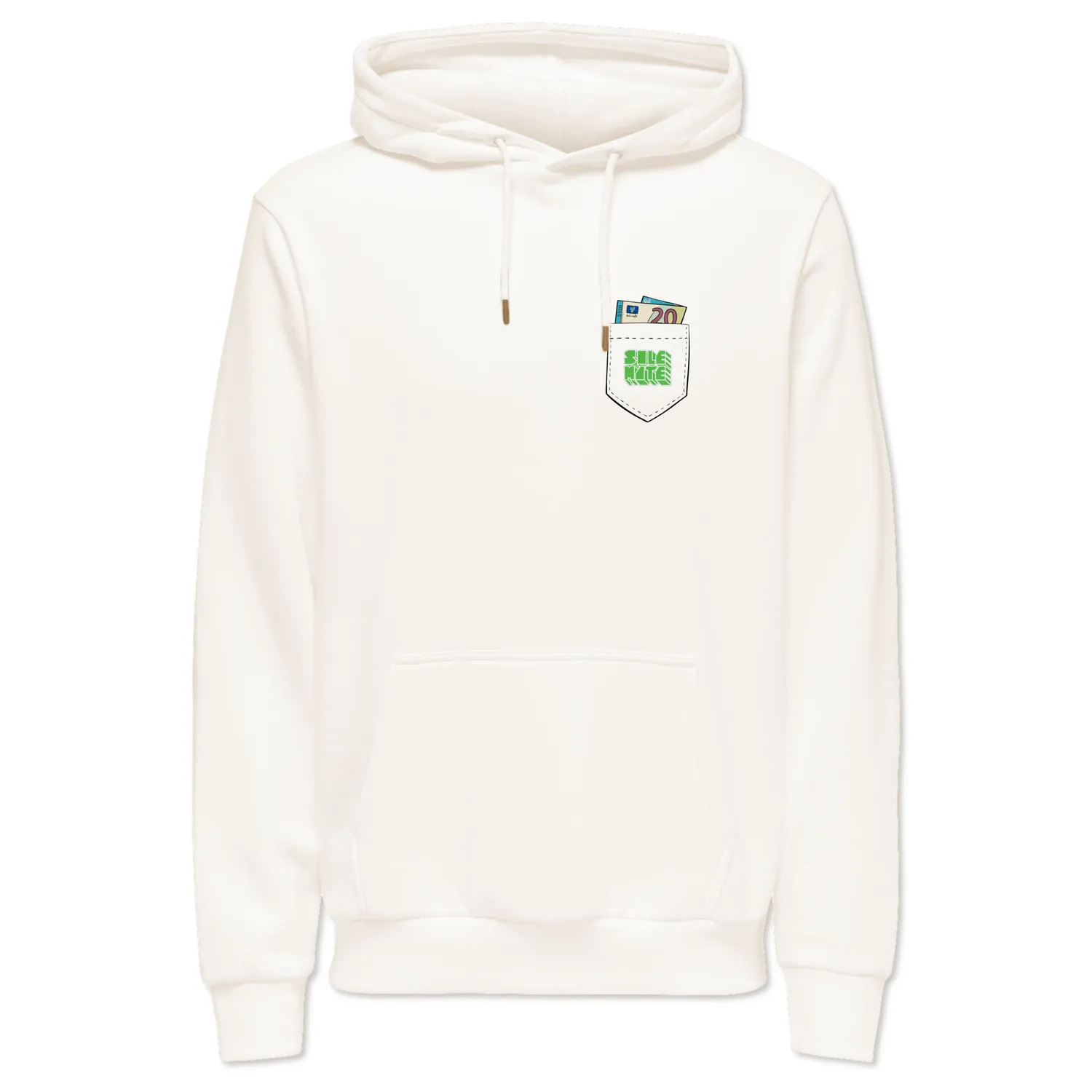Solemate Chlorophyll 20 felpa grigia cotone bio
