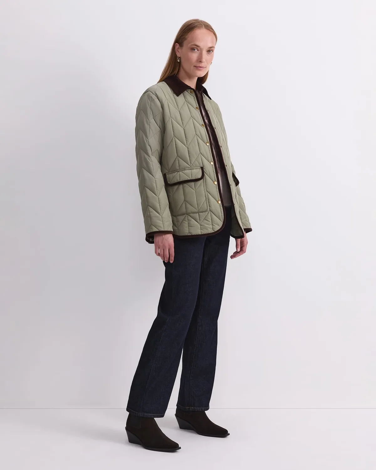Sportscraft Gillian Quilted Shacket giacca trapuntata