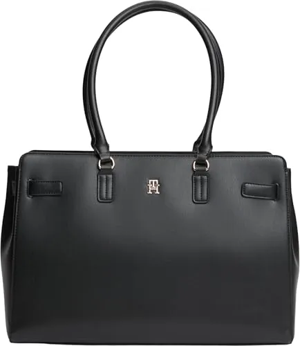Tommy Hilfiger TH Joy AW0AW19069 Tote Donna Nera