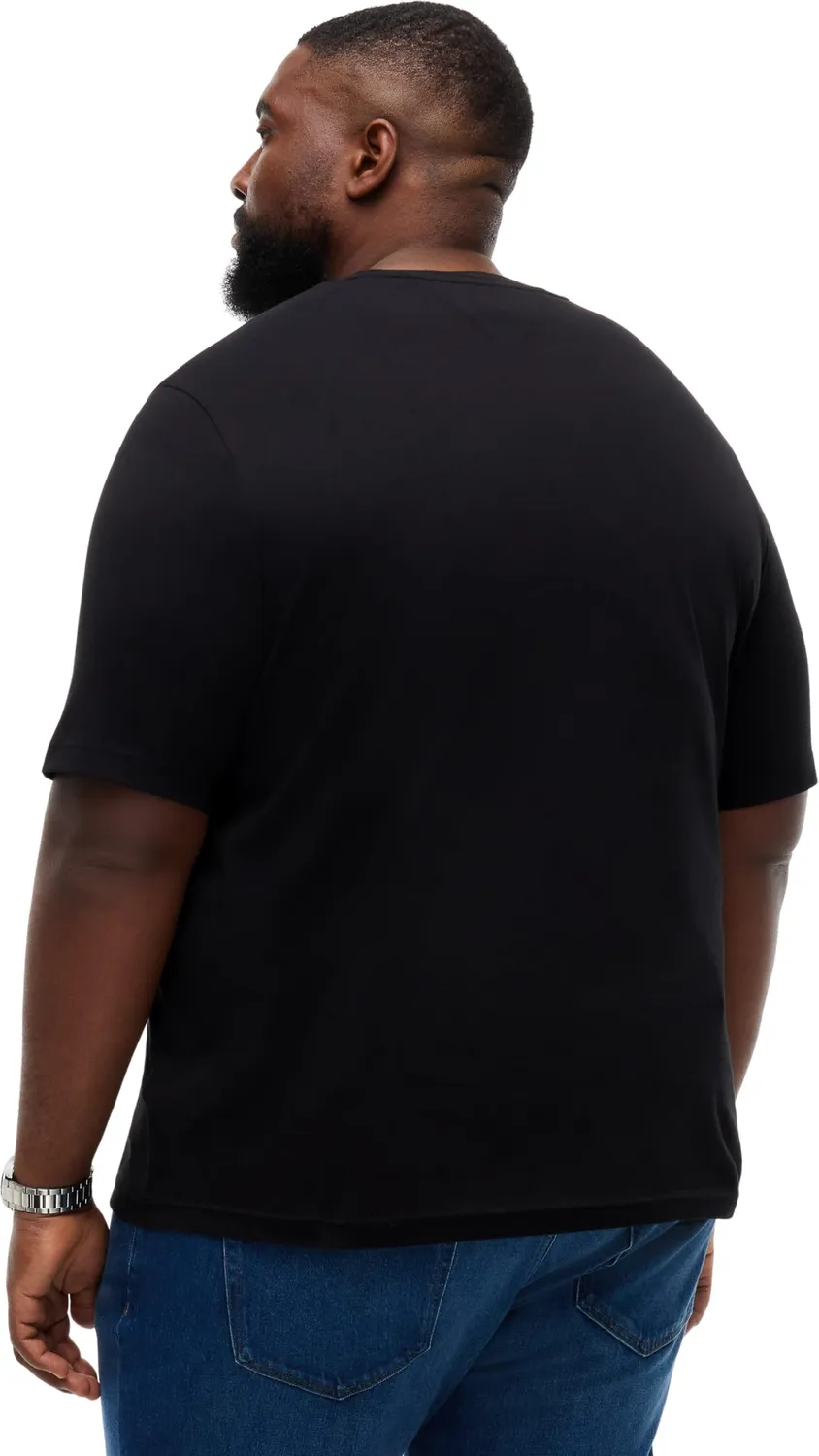Tommy Hilfiger Brand Love t-shirt uomo nera XXL grafica RWB