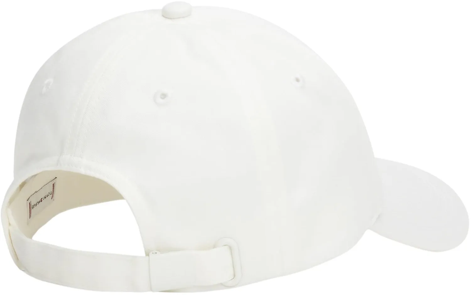 Tommy Hilfiger Essential Flag cappellino bianco in lino