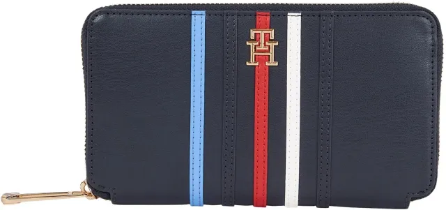 Tommy Hilfiger Iconic Tommy AW0AW16165 portafoglio donna blu