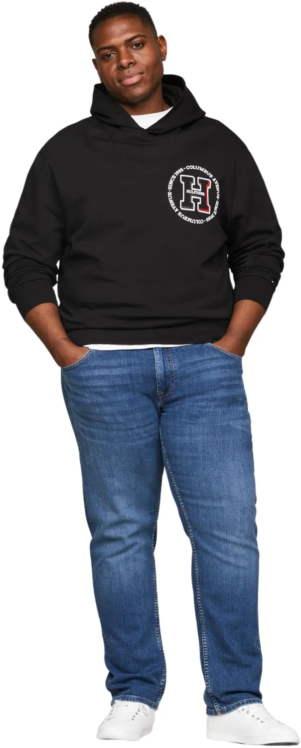 Tommy Hilfiger felpa con cappuccio nera XXL Plus