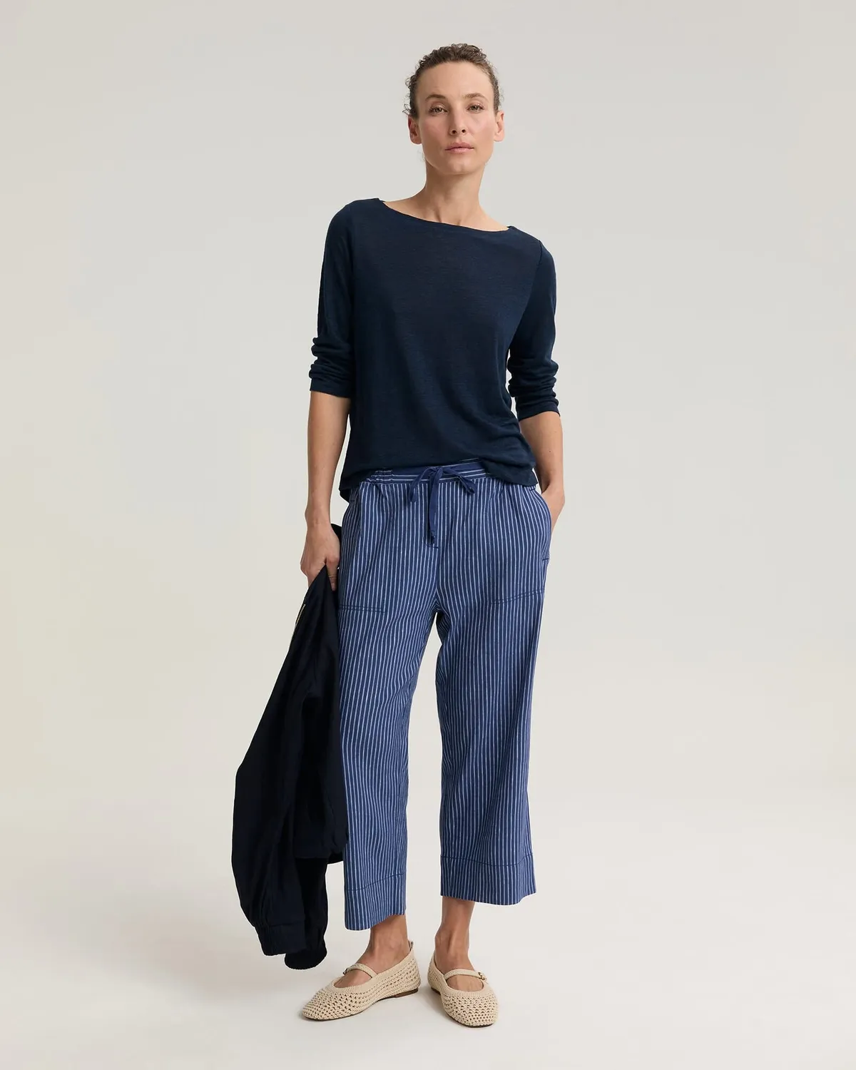 Sportscraft Cecile Linen 119448 top donna lino
