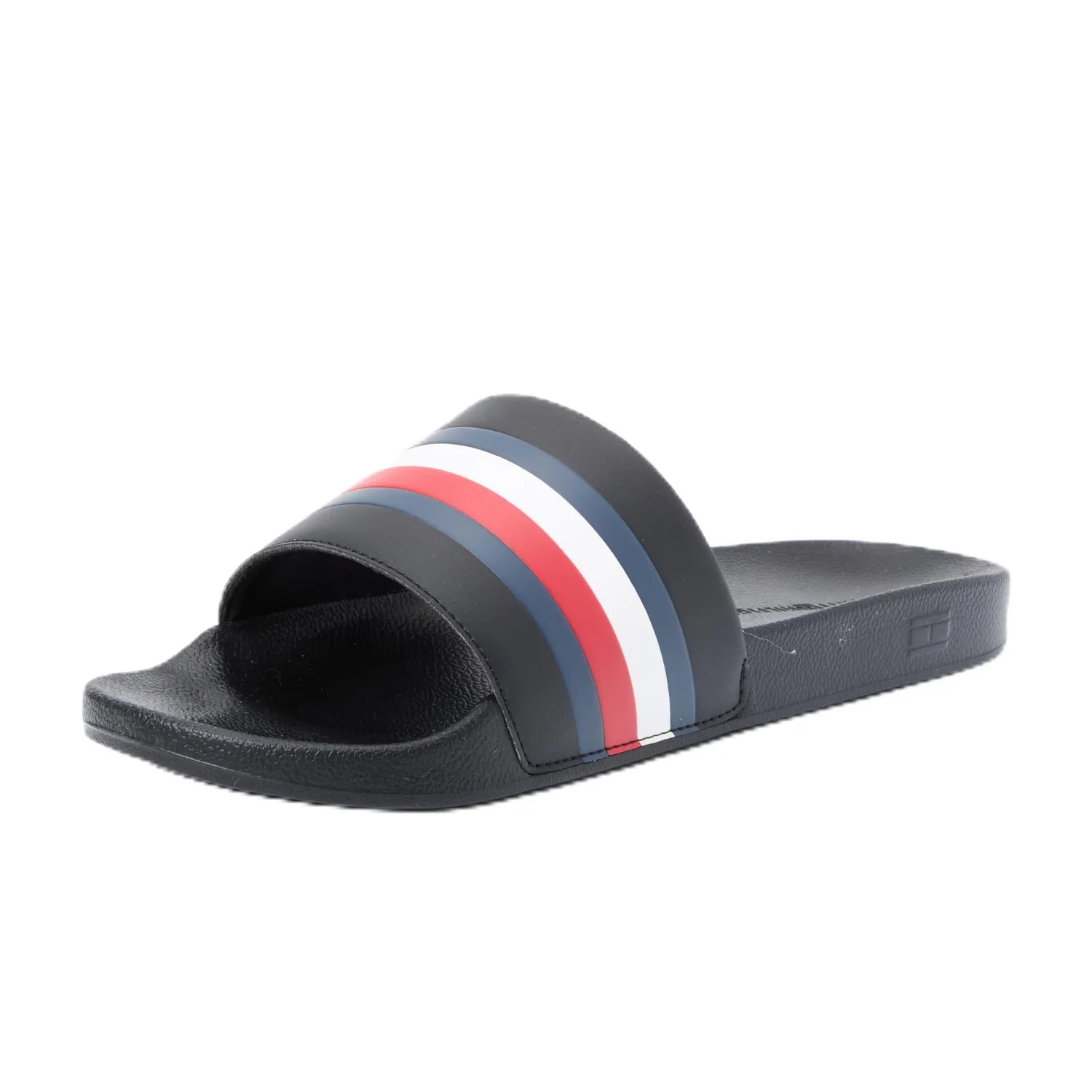 Tommy Hilfiger Pool Slide ciabatte uomo 40 nero branding