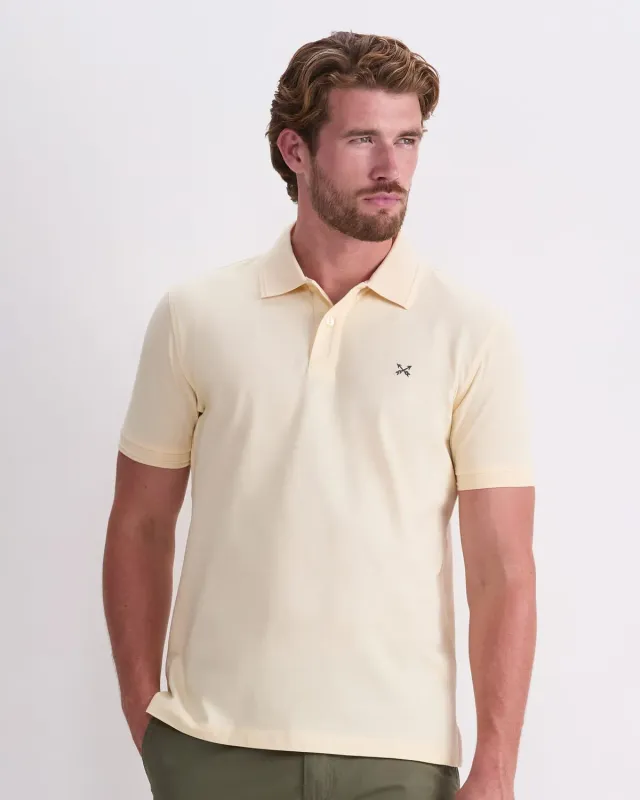Sportscraft SC Pique Polo uomo cotone garment wash