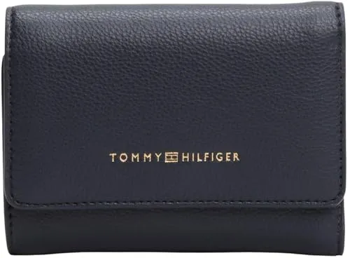 Tommy Hilfiger Logotape portafogli trifold blu Space Blue