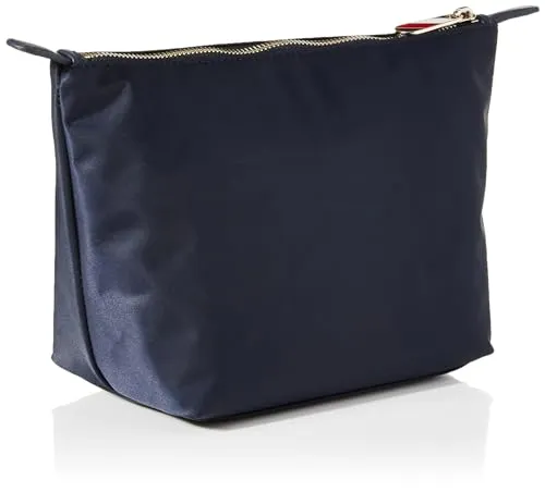 Tommy Hilfiger Poppy beauty case blu sostenibile