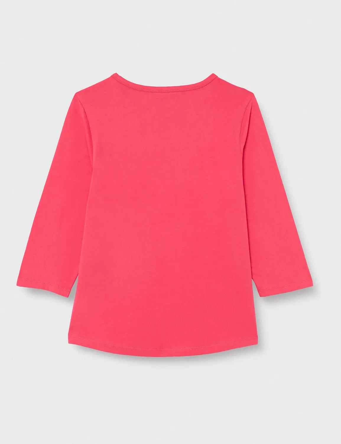 Tommy Hilfiger Open-Neck Basic maglietta donna maniche lunghe scollo aperto