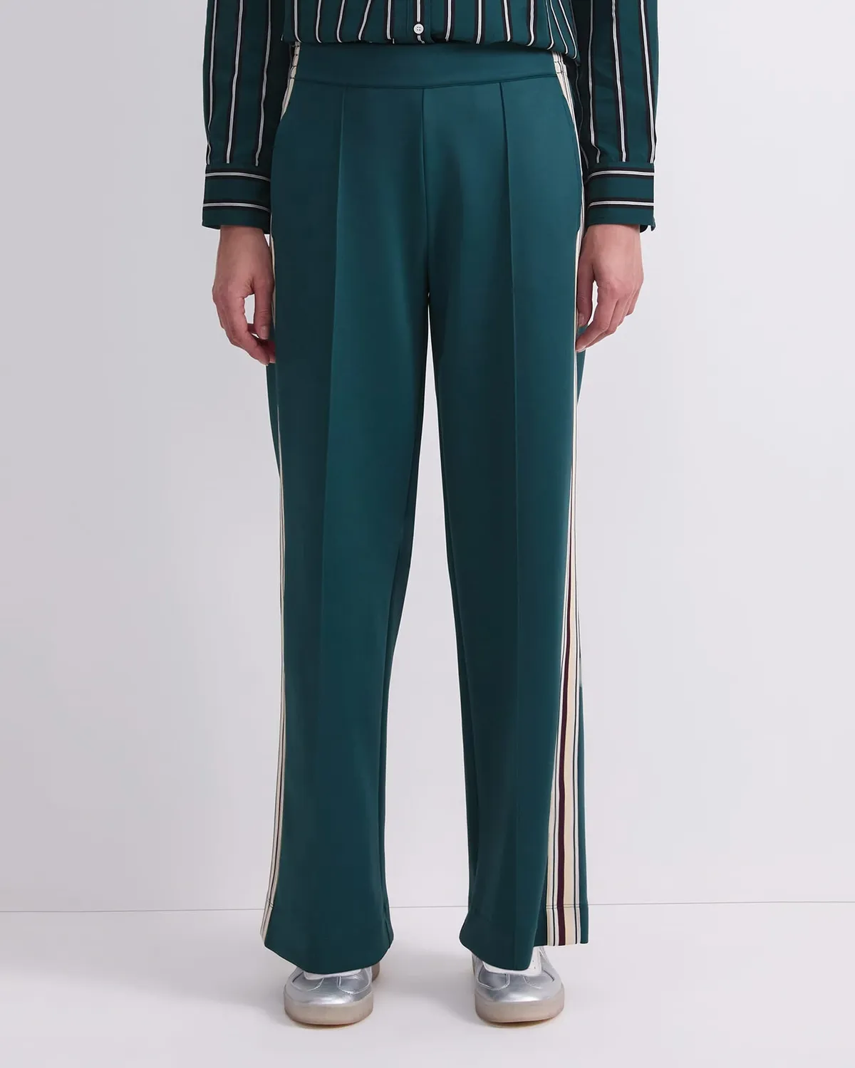 Sportscraft Lina Trackpant pantaloni donna nero elastico