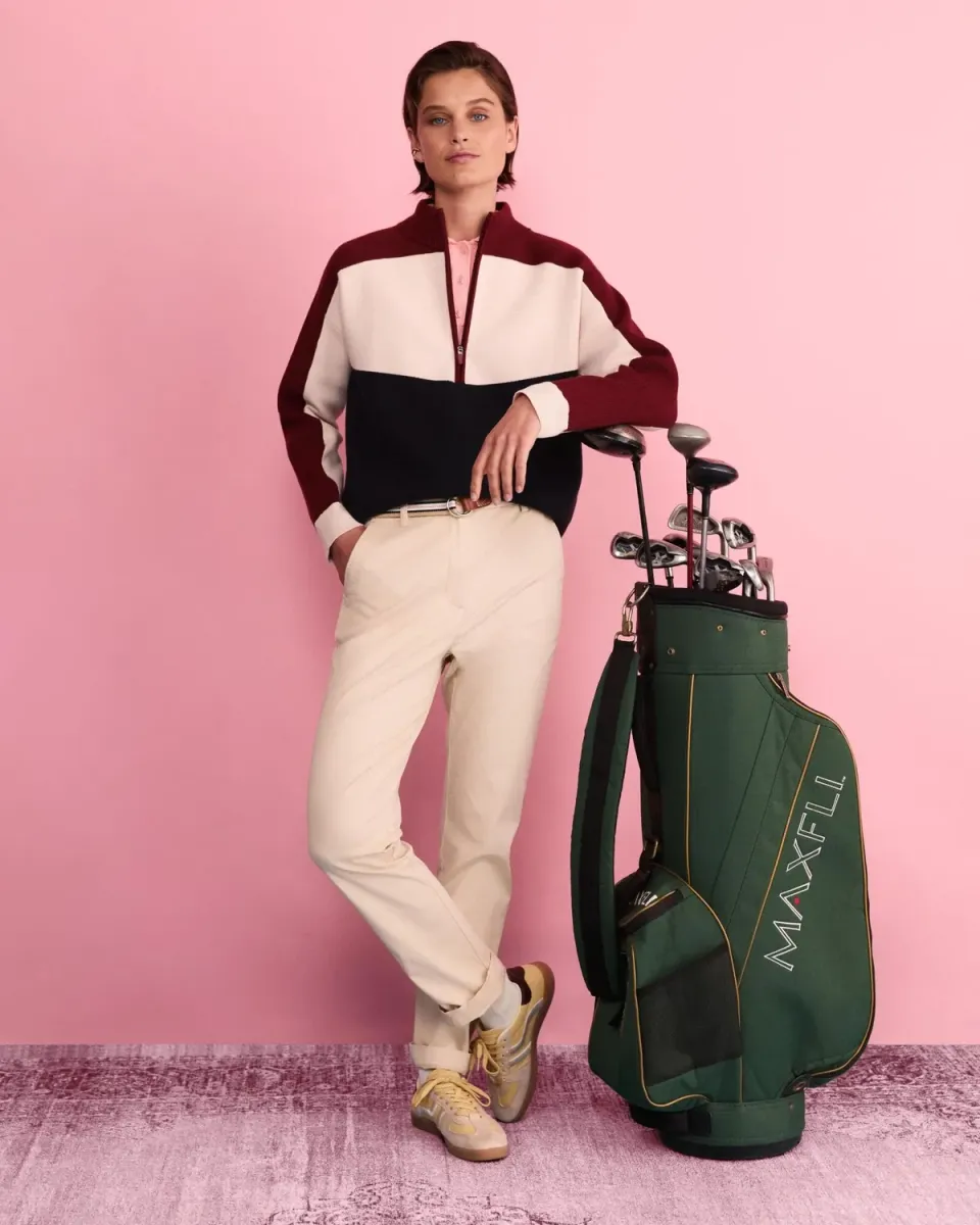 Sportscraft Club Sport maglione mezza zip