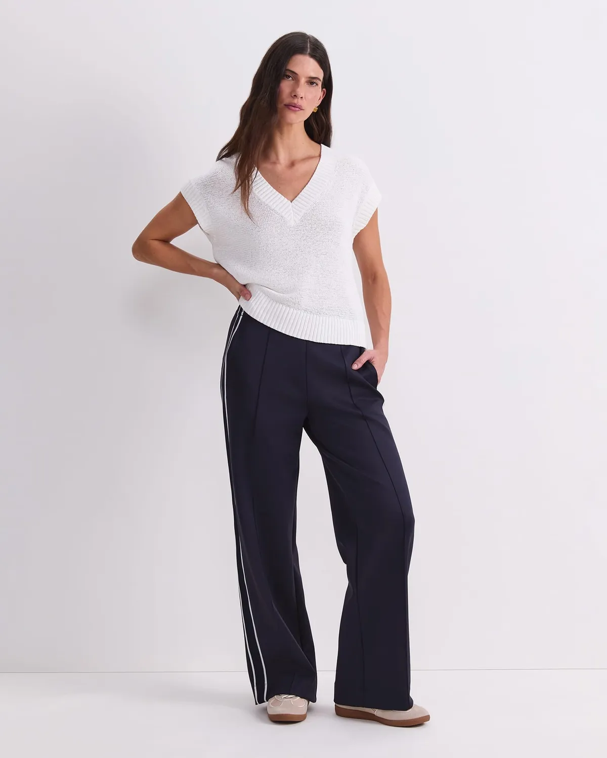 Sportscraft Lina Trackpant pantaloni tuta donna felpa leggera