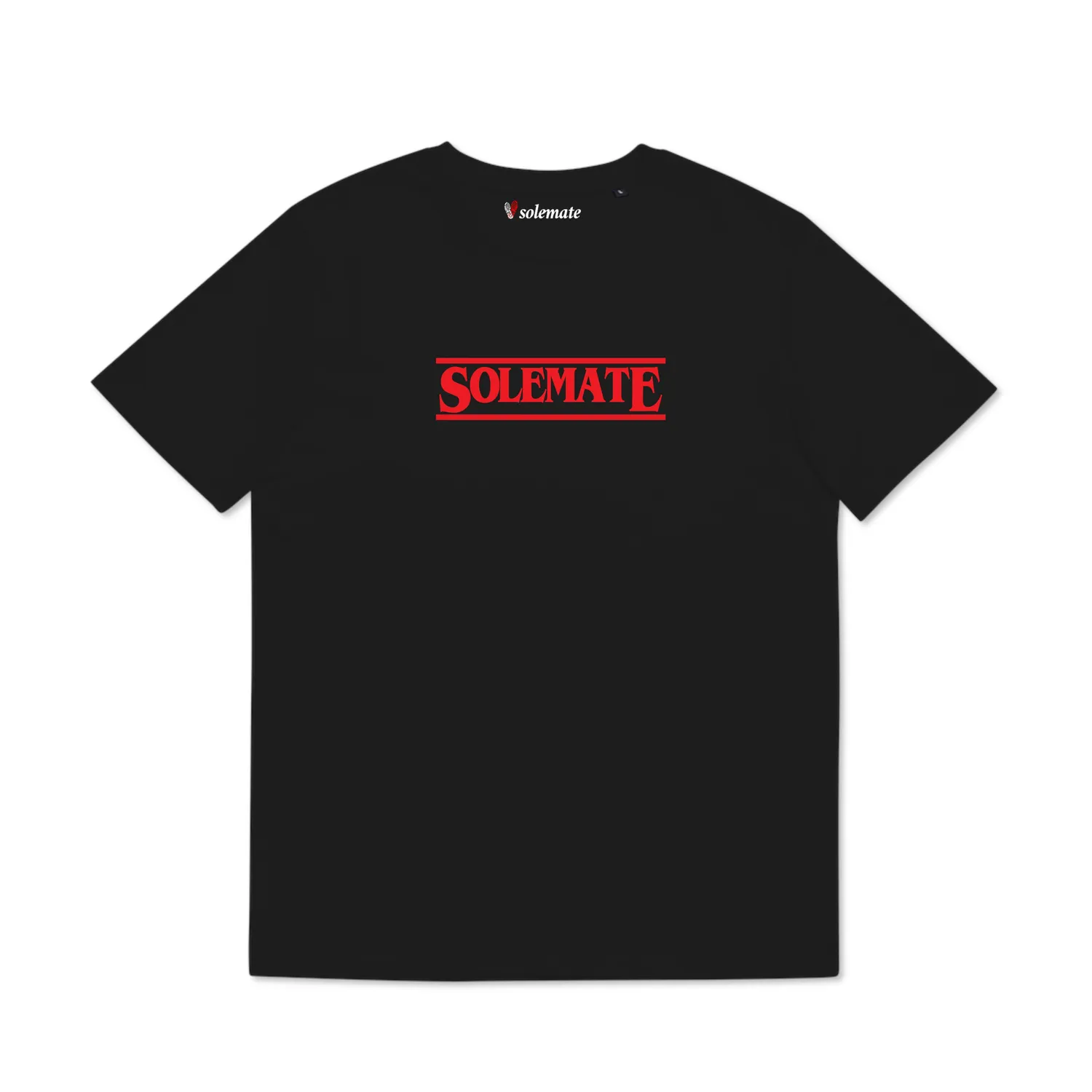 Solemate Steve t-shirt cotone bio nera
