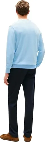 Tommy Hilfiger Essential Cotton pullover girocollo blu L