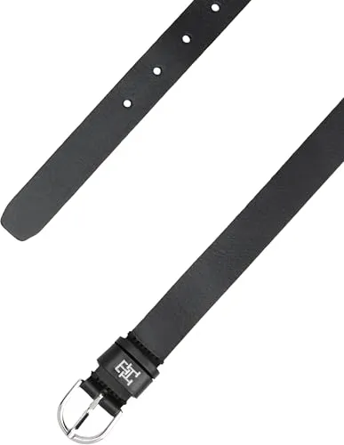 Tommy Hilfiger Essential Cintura Donna Pelle nera 90
