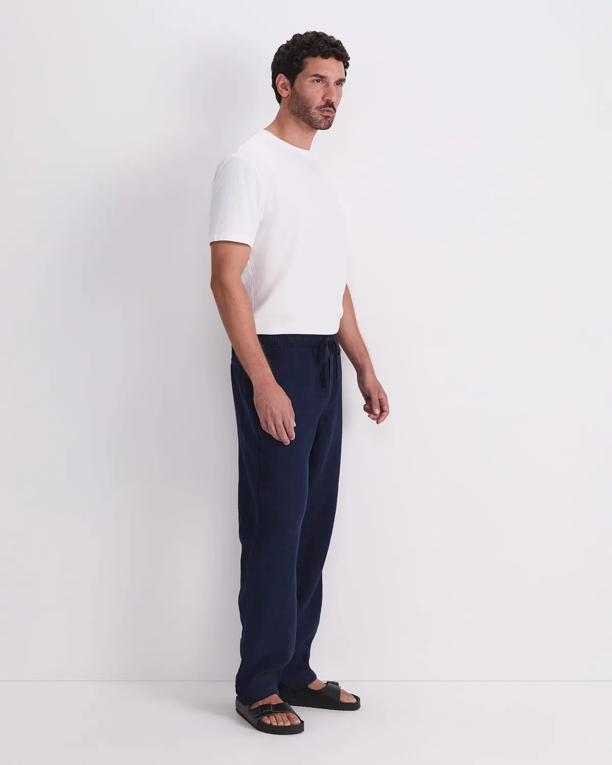 Sportscraft Caffery pantalone lino gamba dritta