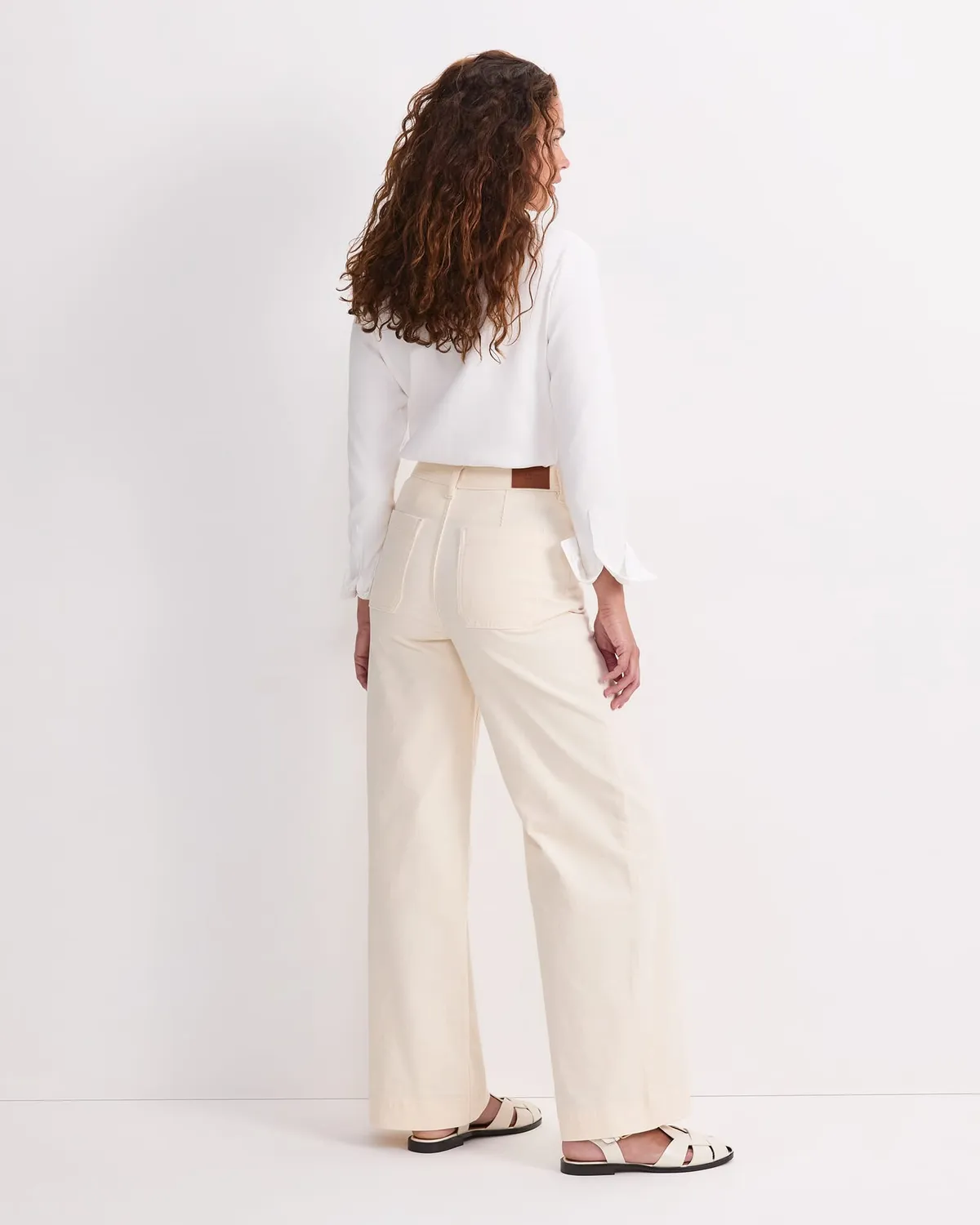 Sportscraft Cleo Cord Wide Leg 119728 jeans donna stretch
