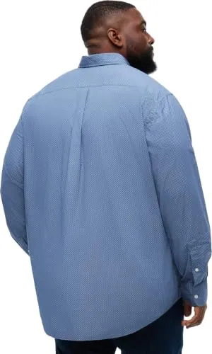 Tommy Hilfiger BT-Flex Poplin MW0MW45730 camicia 4XL fantasia