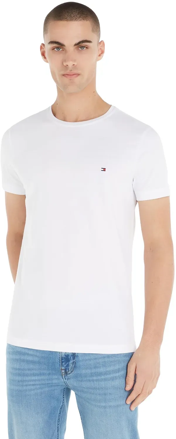 Tommy Hilfiger Core Stretch Slim Fit T-Shirt Uomo Taglia L