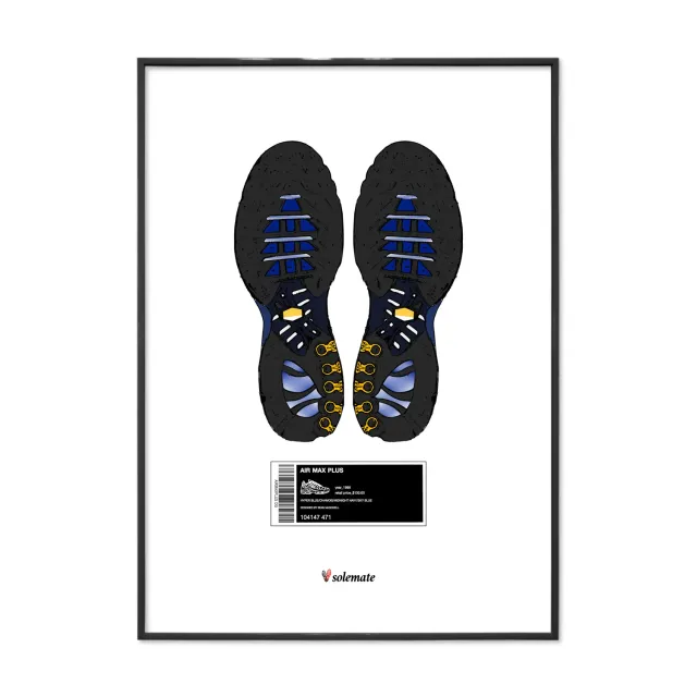 Solemate AMPlus Footprints stampa 25x35cm carta patinata
