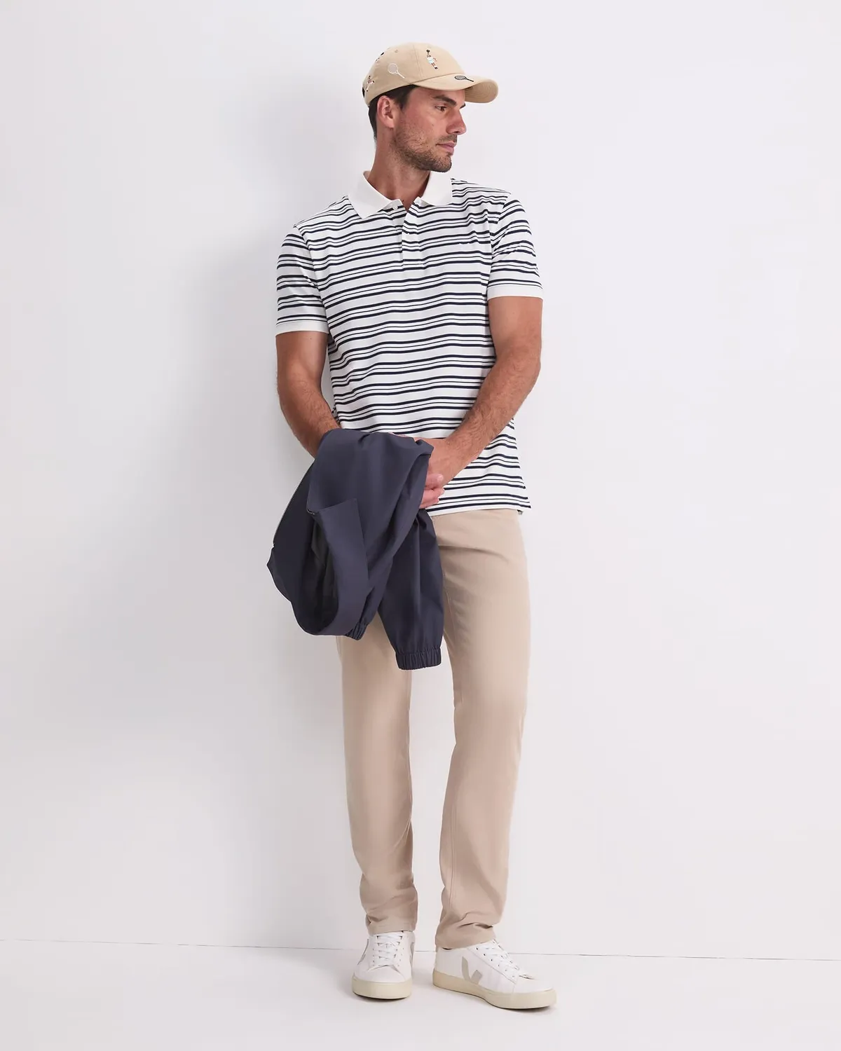 Sportscraft SC Stripe Pique Polo 208081 uomo cotone